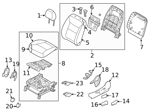 Heated Seats for 2015 Kia Sorento #3