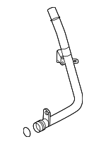 KT304 - Cooling System: Motorcraftâ„¢ Water Feed Tube for Ford Image