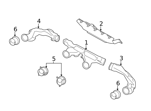 Ducts for 2011 Mazda 2 #0