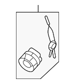 819002GA00 - Steering: Lock Cylinder for Kia: Optima Image