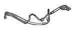 1W4Z3A719BA - Steering: Power Steering Pressure Hose for Ford: Thunderbird | Lincoln: LS Image