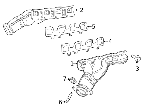 Exhaust Manifolds for 2018 Dodge Challenger #0
