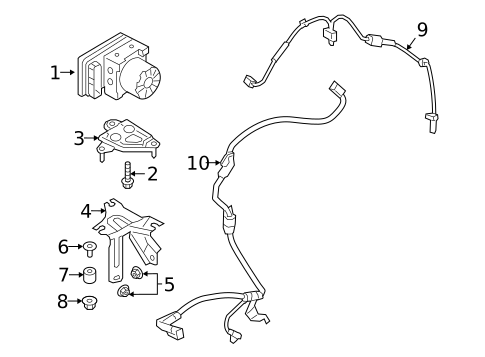 ABS Components for 2020 Mazda 3 #0