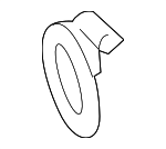 71104SZNA00 - Body: Fog Lamp Bezel Cap for Acura: ZDX Image