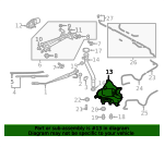 thumbnail image 2 of Evan-Fischer Washer Reservoir For Subaru Crosstrek 2018-2022 – With Pump – 86631FL040-PFM 2 of 6