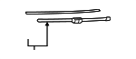 86542SJ090 - : Wiper Blade for Subaru Image