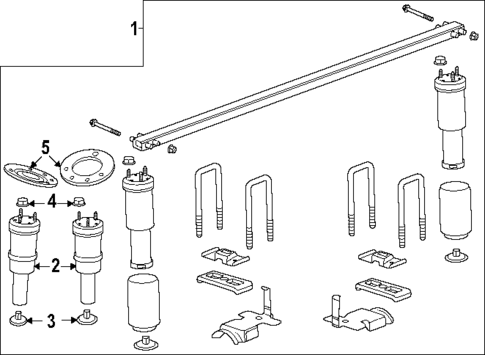 Struts & Components for 2024 Chevrolet Colorado #2