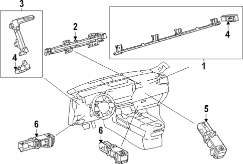 Interior Lamps for 2025 Toyota Sequoia #0