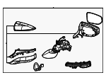 8791024651J3 - : Mirror Assembly for Lexus: RC F Image