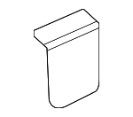 C2P6759LEG - Body: Trim Cover for Jaguar Image