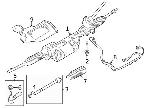 Steering Gear & Linkage for 2022 Land Rover Discovery Sport #0