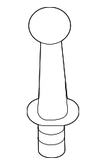 WHT005593 - Engine: Engine Cover Stud for Audi: A4, A4 allroad, A4 Quattro, A5 Quattro, A5 Sportback, A6, A6 Quattro, A7 Sportback, Q5, Q5 PHEV, Q5 Sportback, S3, TTS Quattro Image