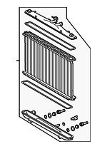 160410P270 - Belts &amp; Cooling: Radiator for Toyota: Sienna Image