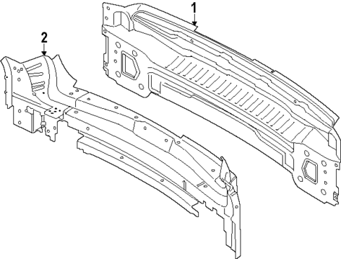 Rear Body for 2024 Porsche Cayenne #0