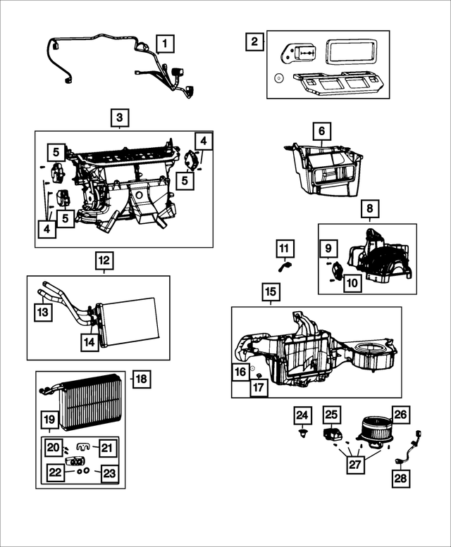 4734227 - Air Conditioners and Heaters: Hex Head Screw for Mopar Image image