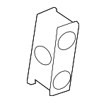 17227575461 - Cooling System: Outlet Tube Clip for BMW Image