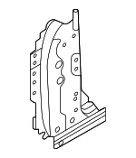 LR130032 - : Hinge Pillar Reinforced for Land-Rover Image