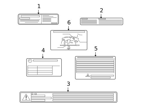 Labels for 2011 Mitsubishi Eclipse #0