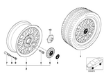 36131092734 - : Hub Cap for BMW Image