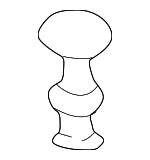 51498237075 - Body: Trunk Lid Trim Rivet for BMW: 128i, 135i, 323Ci, 323i, 325Ci, 325i, 325xi, 328Ci, 328i, 328i xDrive, 328xi, 330Ci, 330i, 330xi, 335d, 335i, 335i xDrive, 335is, 335xi, iX, M3, X3, X4 Image