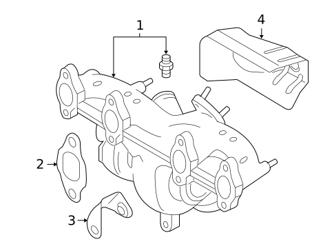 Exhaust Manifolds for 2005 Volkswagen Jetta #0