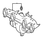 38253014Q - Exhaust: Exhaust Manifold for Volkswagen: Jetta Image