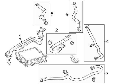 Inverter Cooling Components for 2025 Mazda CX-70 #0