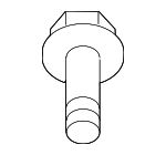 MCF2655 - Suspension: Motorcraftâ„¢ Alignment Camber Adjusting Eccentric for Ford Image