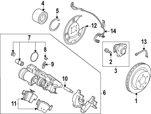 Rear Brakes for 2025 Nissan Kicks #0