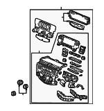 39183SDNA31ZA - : Radio Control Unit for Honda: Accord Image