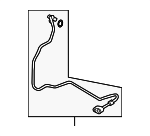 32416793762 - Steering: Pressure Hose for BMW Image