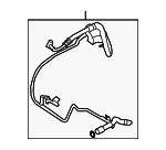 32416776436 - Steering: Return Line Assembly for BMW Image