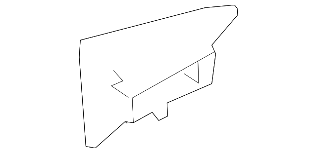 a_y 72683-TZ5-A11 Genuine Acura Left Rear Cover