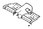 992885456CY - Body: Seat Frame for Porsche Image