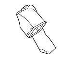 LR153796 - Body: Lower Air Duct for Land Rover: Range Rover Image