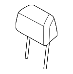 52205A53381 - Body: Headrest, Outer for BMW: i5 Image