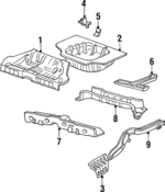 6551634001 - : Mount Bracket for Hyundai: Sonata Image