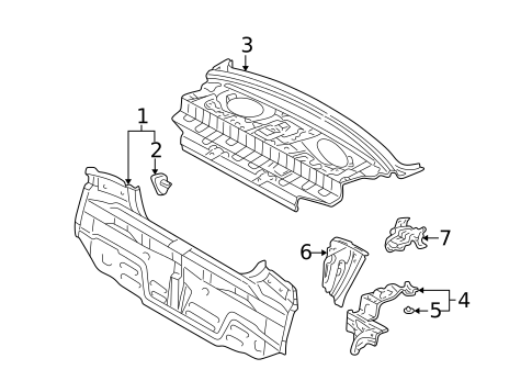 Rear Body for 2003 Toyota Echo #0