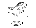 55497890 - Emission System: M.A.P Sensor for GM Image