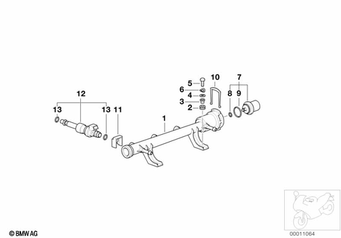 Injector Nozzles and Lines for 1996 BMW-Motorrad K 1200 RS #0