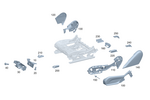 2058681100 - Front Seat: Attachment Angle Bracket for Mercedes-Benz Image
