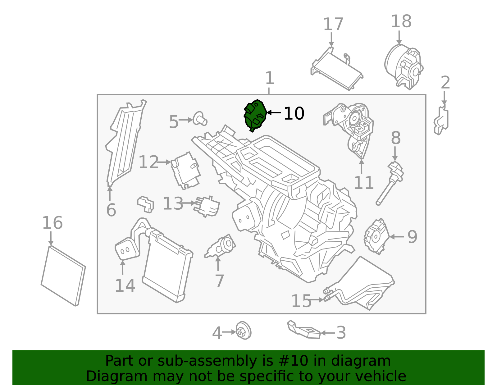 YH-2016 - Motorcraft™ Adjust Motor - 2014-2022 Ford | Eastgate
