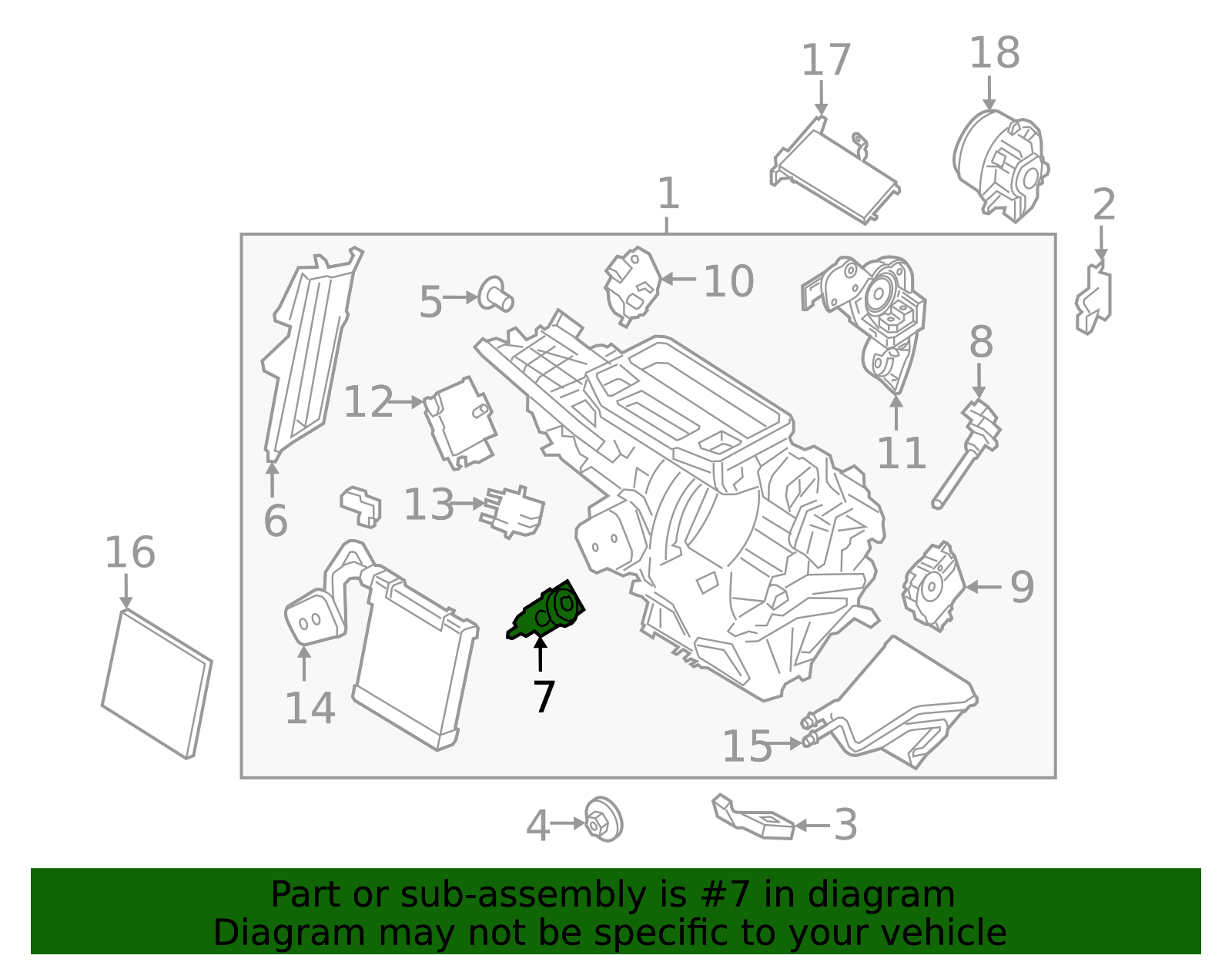2018-2022 Ford EcoSport Expansion Valve GN1Z-19849-C | OEM Parts