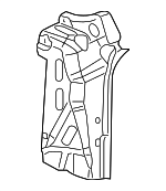 55396625AC - Body: Upper Panel for Jeep: Commander Image