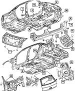 4373728 - : Plug, Antenna Hole for Mopar Image