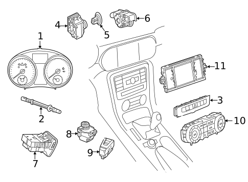 Ignition Lock for 2016 Mercedes-Benz SLK300 #0
