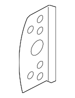 41212758139 - : Reinforced Plate for Mini: Cooper Image