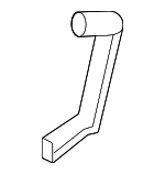 LR131990 - Body: Grip Handle for Land Rover: Defender 110, Defender 130, Defender 90 Image