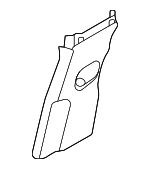 LR180040 - : Center Pillar Trim for Land-Rover Image