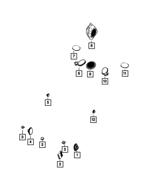 Radio, Antenna, Speakers, DVD, and Video systems for 2023 Chrysler 300 #0